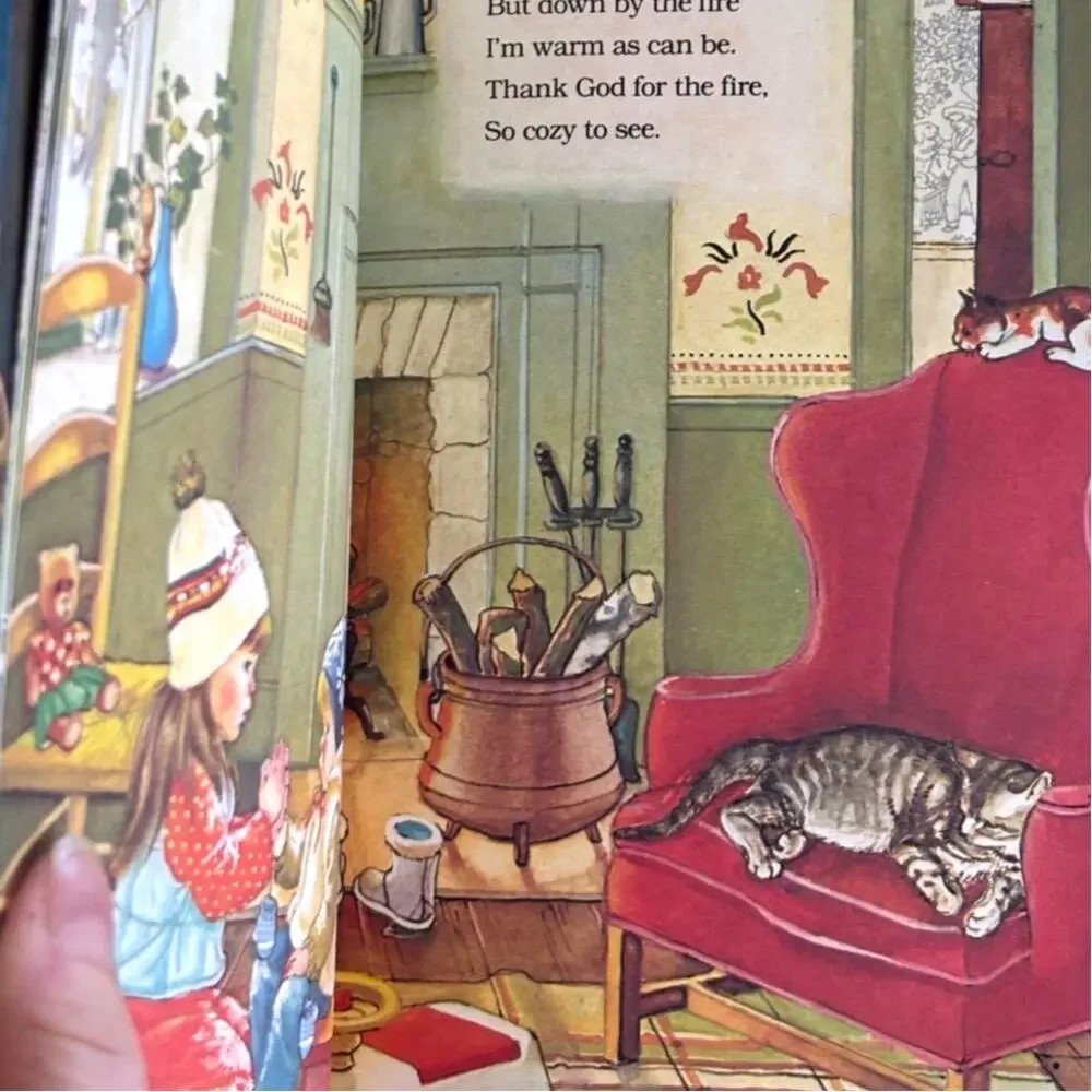 VTG 1984 Prayers for a Small Child, Illustrations by Eloise Wilkin, Knee-High Bk
